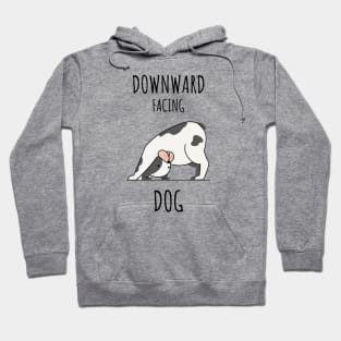 Downward facing Dod Yoga Pose Cute Hoodie